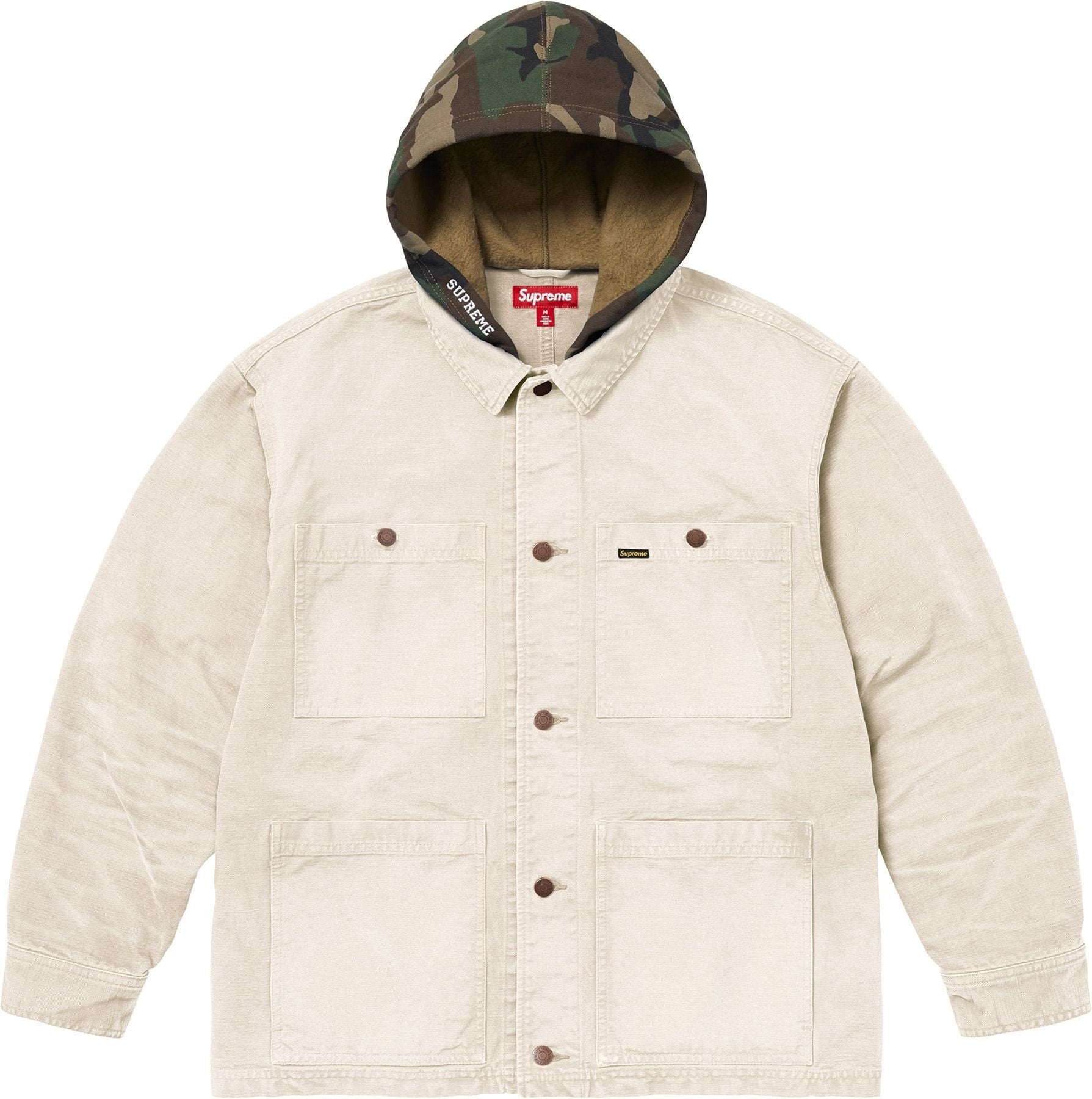 Worn Hooded Chore Coat view 14